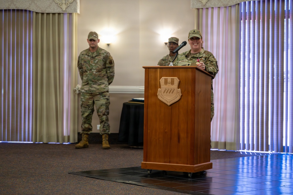 2nd Force Support Squadron Change of Command Ceremony