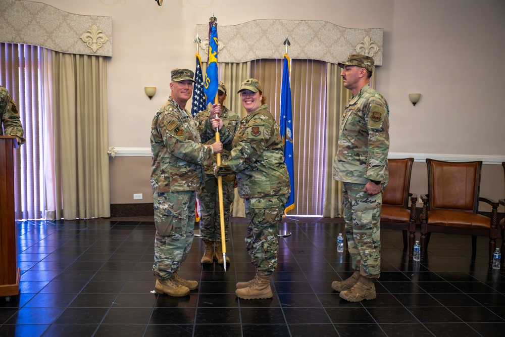 2nd Force Support Squadron Change of Command Ceremony