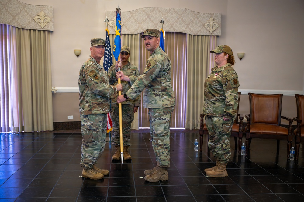 2nd Force Support Squadron Change of Command Ceremony