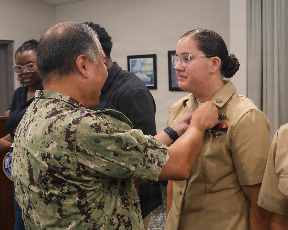NSA Panama City holds All Hands Call, Presents Awards