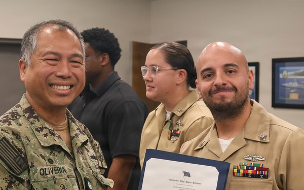 NSA Panama City holds All Hands Call, Presents Awards
