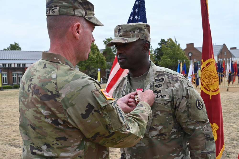 596th Transportation Brigade establishes new headquarters at JBLM, welcomes new senior enlisted leader