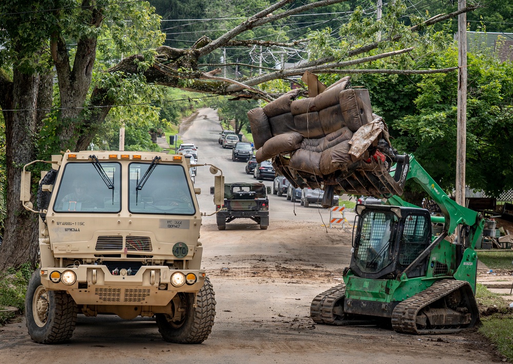 W.Va. Guard Flood Response