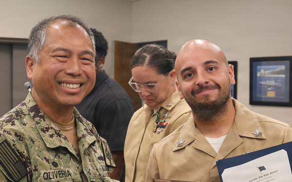 NSA Panama City holds All Hands Call, Presents Awards