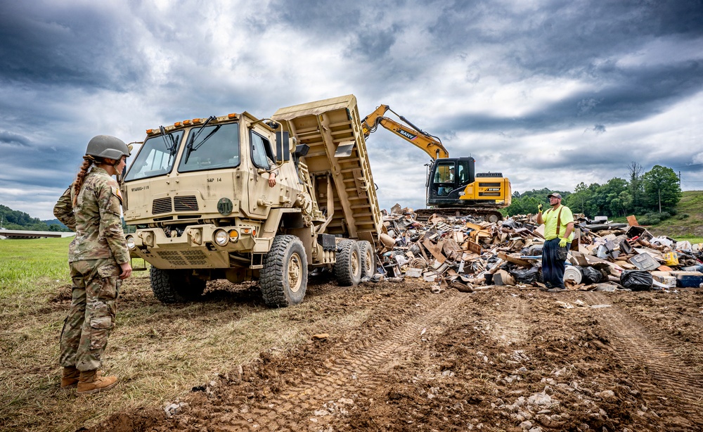 W.Va. Guard Flood Response