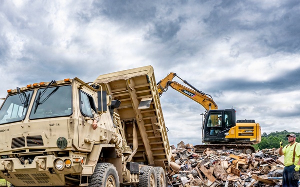 W.Va. Guard Flood Response
