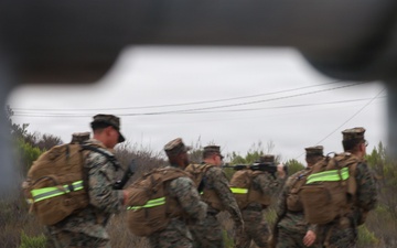 9th Communications Battalion executes 3-mile hike
