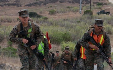 9th Communications Battalion executes 3-mile hike