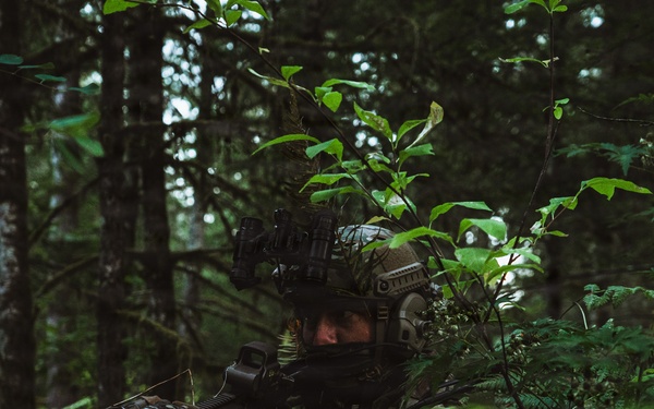 1st Special Forces Group (Airborne) conducts small unit tactics validation training during Tahoma Strike
