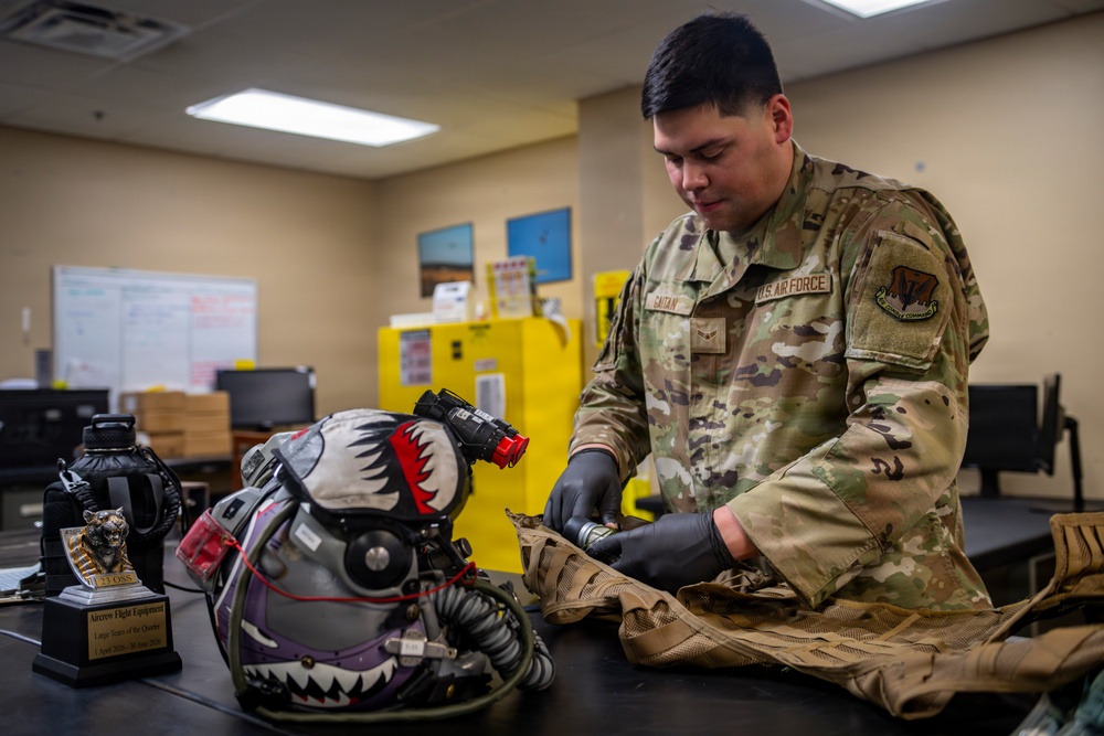 23 OSS Aircrew Flight Equipment Airmen keep Moody AFB pilots safe