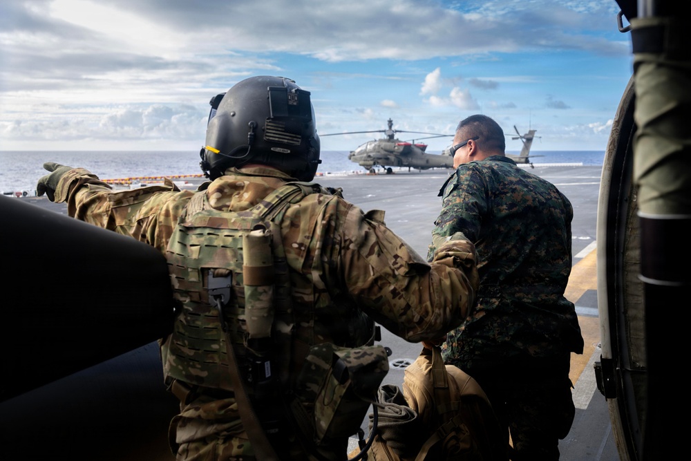 RIMPAC 2026: 25th CAB conducts multi-national deck landings