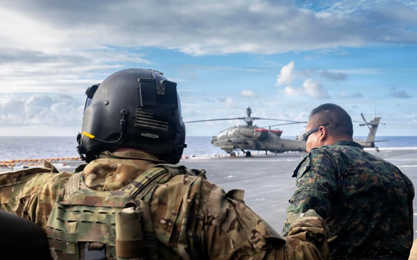 RIMPAC 2026: 25th CAB conducts multi-national deck landings