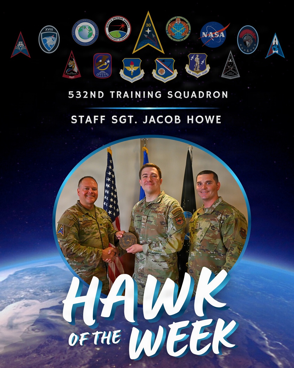 Vandenberg's Hawk of the Week Award on July 22nd
