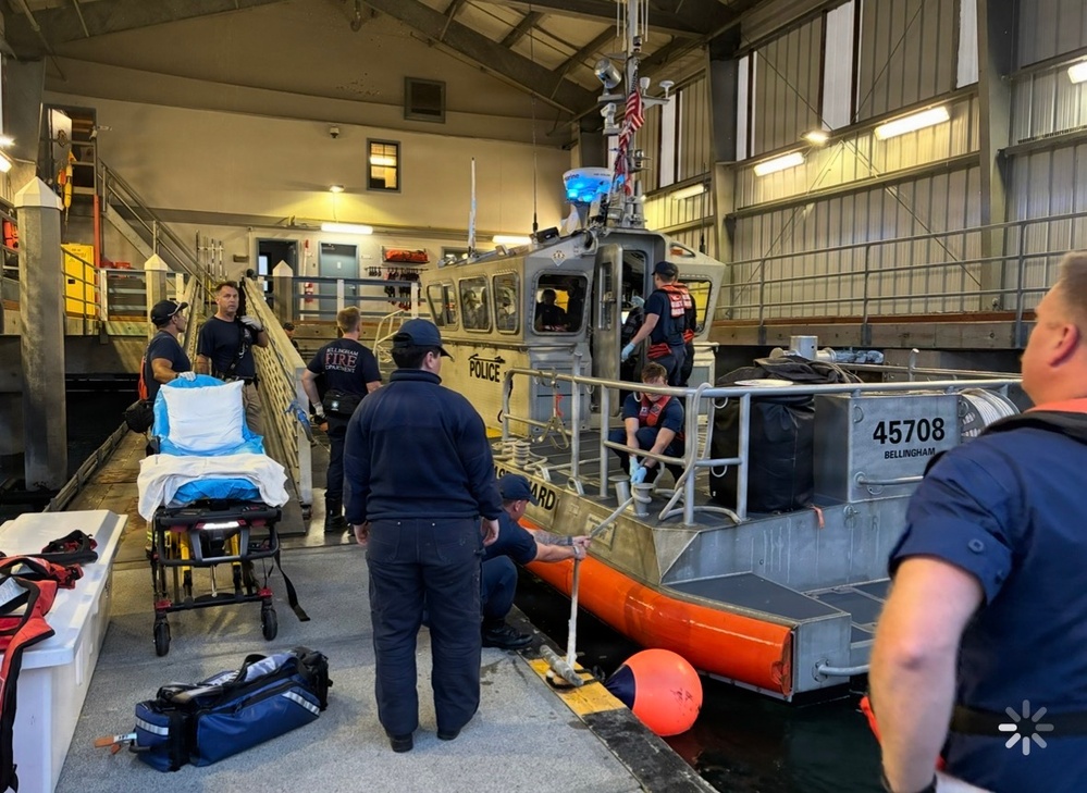 Coast Guard, partner agencies respond to seaplane emergency landing on Sucia Island, Washington