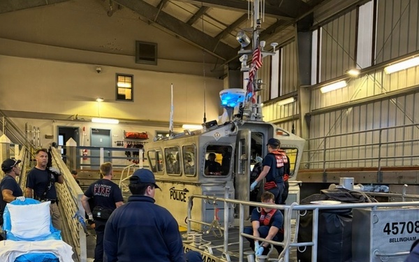 Coast Guard, partner agencies respond to seaplane emergency landing on Sucia Island, Washington
