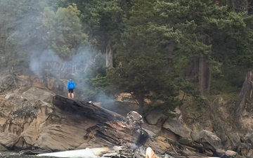 Coast Guard, partner agencies respond to seaplane emergency landing on Sucia Island, Washington