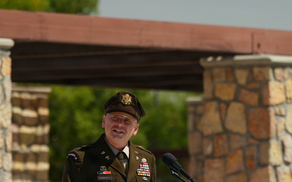CW3 Brandon J. Parworth promoted at Fort Bliss