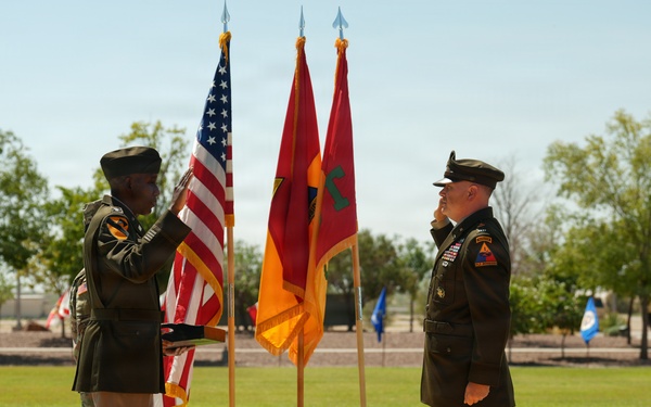 CW3 Brandon J. Parworth promoted at Fort Bliss