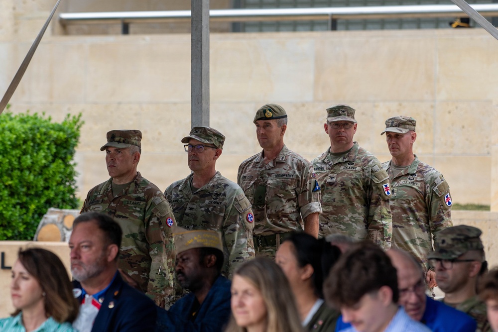 Mobilization Support Brigade Transfer of Authority Ceremony