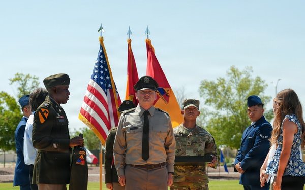 CW3 Brandon J. Parworth promoted at Fort Bliss