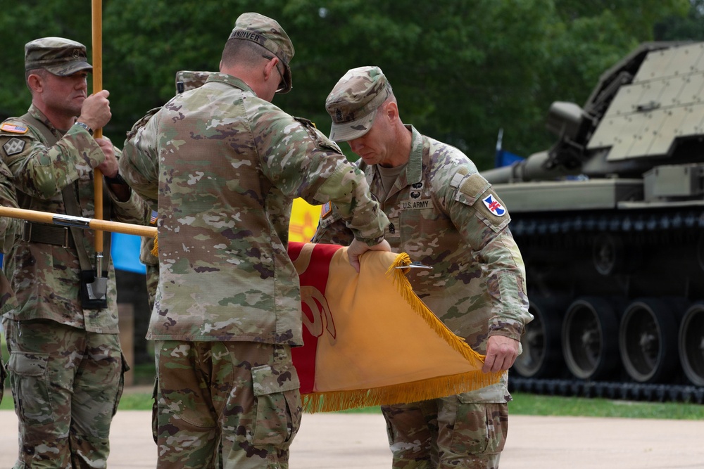 Mobilization Support Brigade Transfer of Authority Ceremony