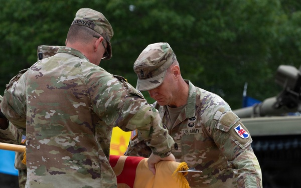 Mobilization Support Brigade Transfer of Authority Ceremony
