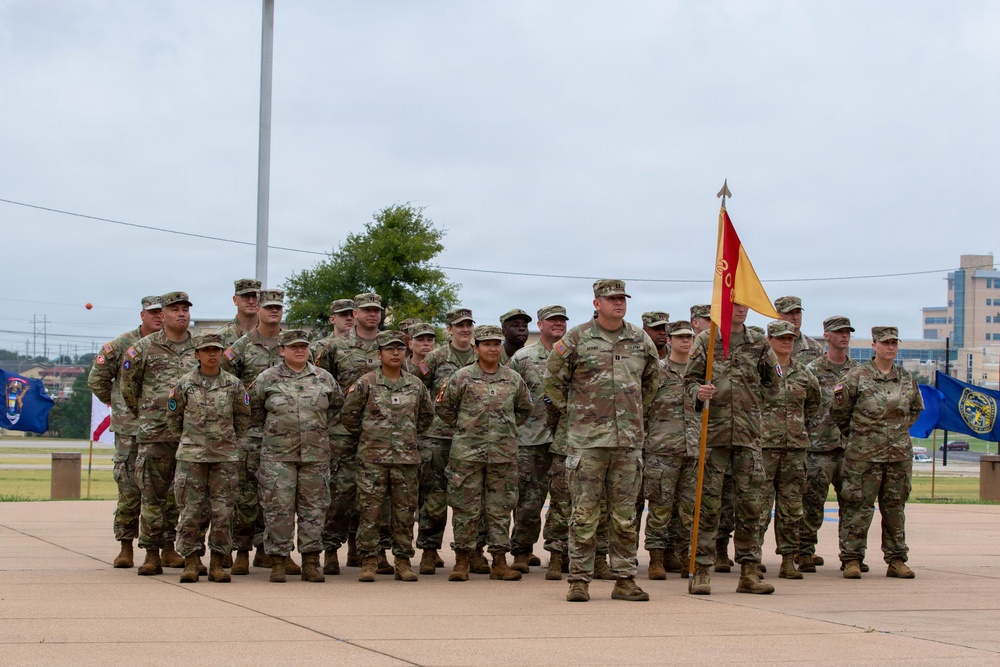 Mobilization Support Brigade Transfer of Authority Ceremony