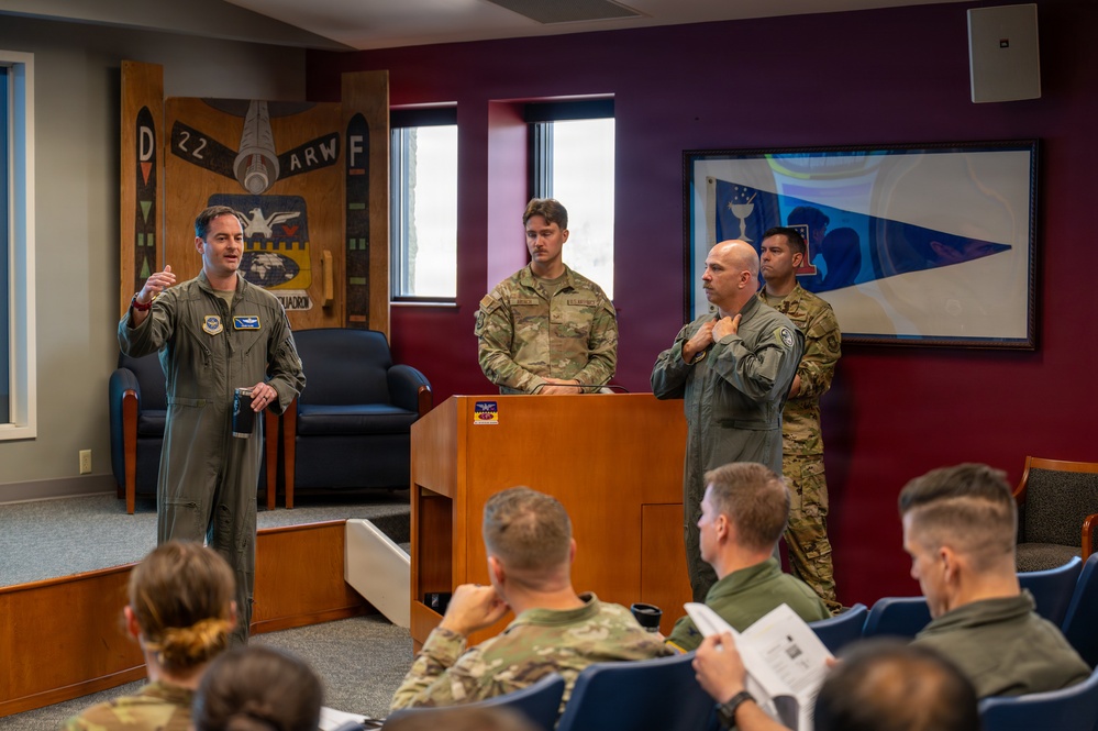 Mission Profile: Wing leadership observes flight operations during OG immersion