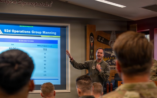 Mission Profile: Wing leadership observes flight operations during OG immersion