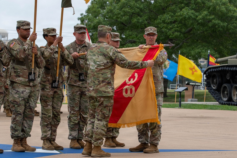 Mobilization Support Brigade Transfer of Authority Ceremony