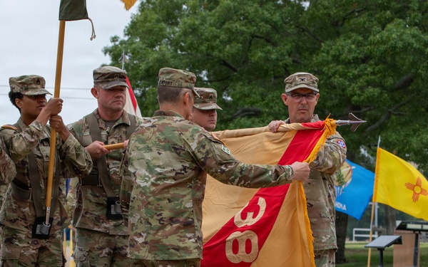Mobilization Support Brigade Transfer of Authority Ceremony