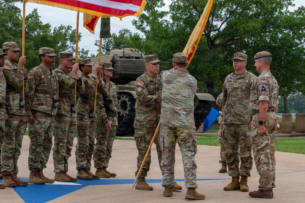 Mobilization Support Brigade Transfer of Authority Ceremony