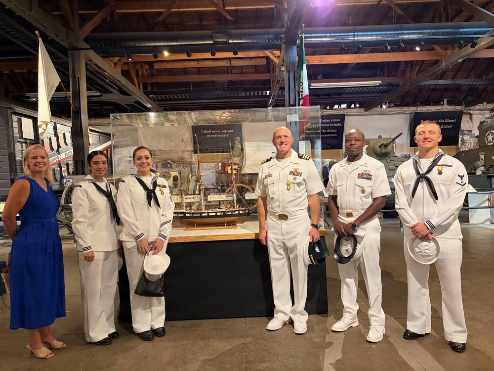 USS Forth Worth (LCS 3) Sailors conduct namesake visit to Austin, Texas