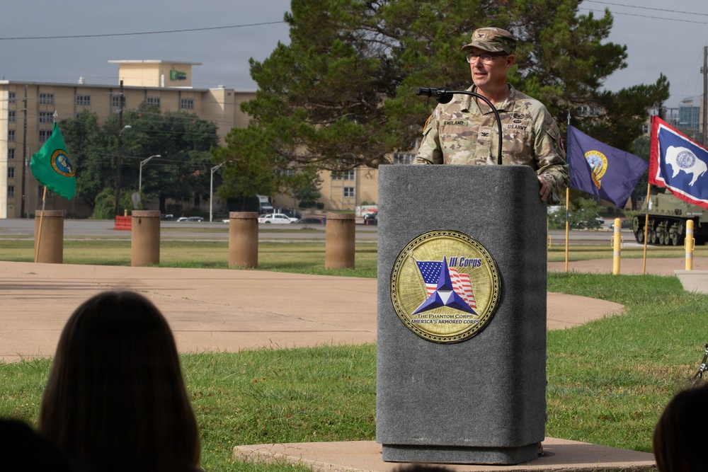 Mobilization Support Brigade Transfer of Authority Ceremony