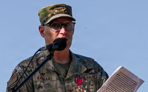 552nd Air Control Group Welcomes New Commander