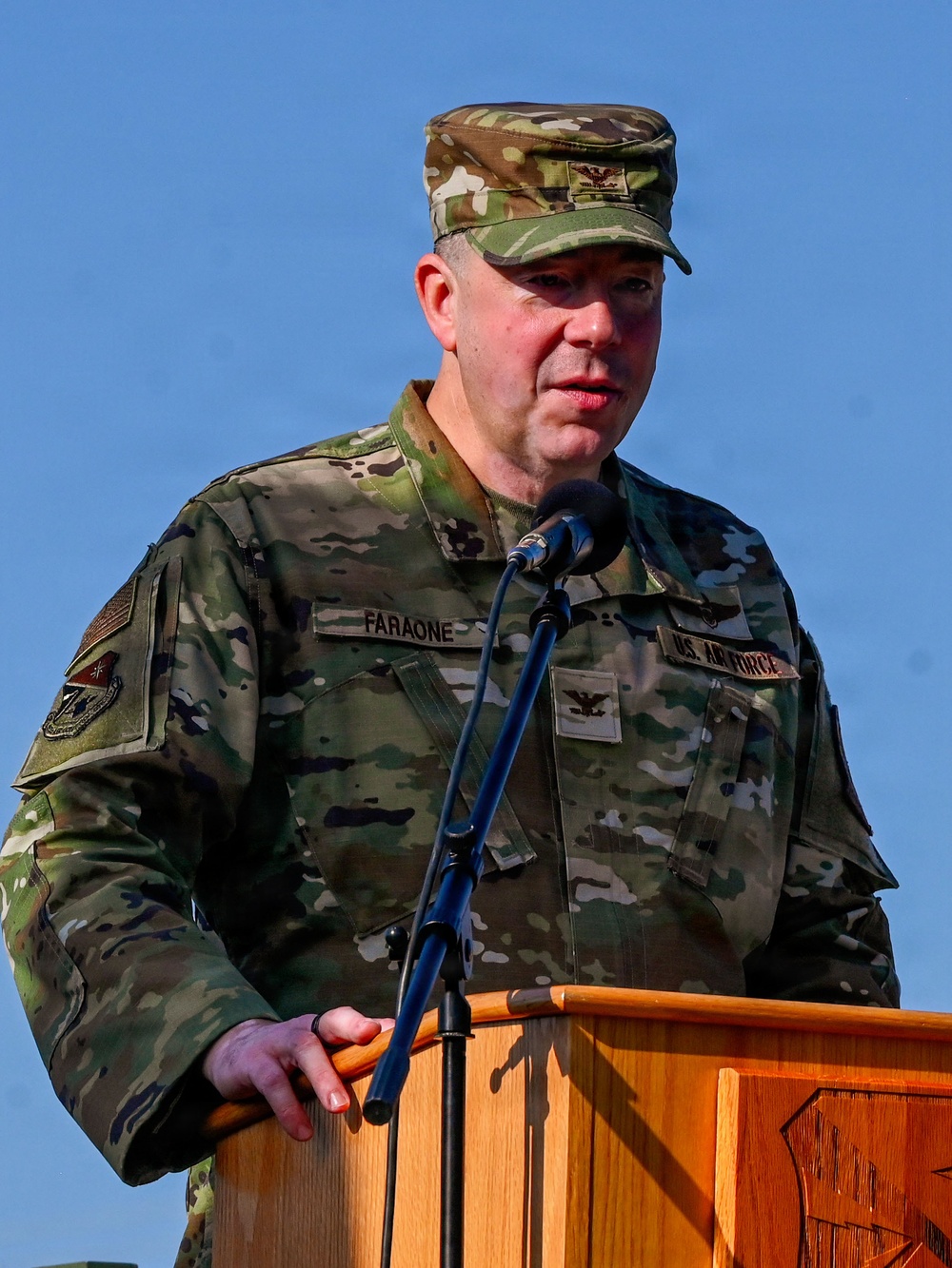 552nd Air Control Group Welcomes New Commander