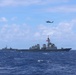 Partner nations participate in group sail lead by the USS Theodore Roosevelt during RIMPAC 26