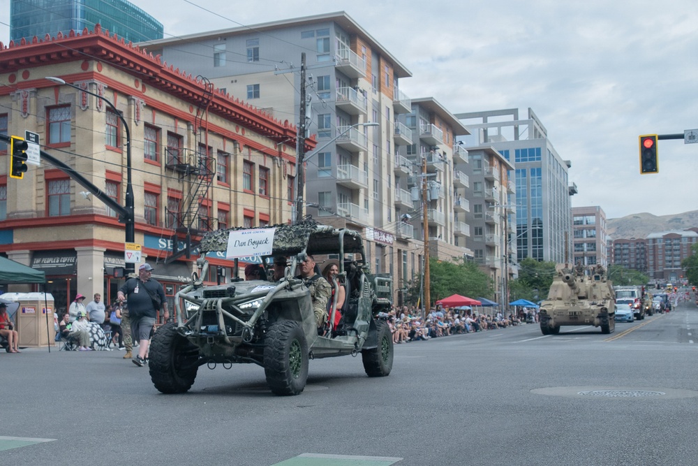 Utah National Guard showcases readiness, strengthens community ties during Days of ’47 Parade