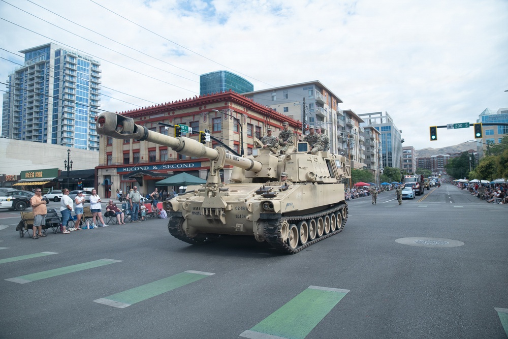 Utah National Guard showcases readiness, strengthens community ties during Days of ’47 Parade