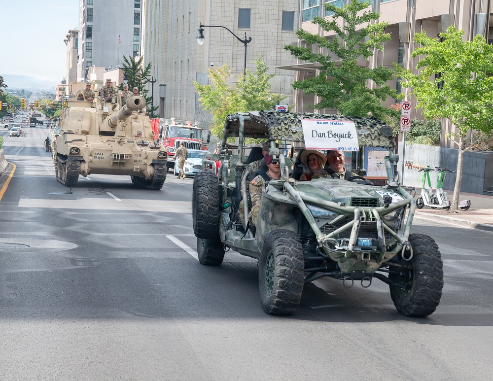 Utah National Guard showcases readiness, strengthens community ties during Days of ’47 Parade