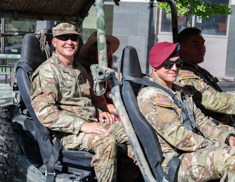 Utah National Guard showcases readiness, strengthens community ties during Days of ’47 Parade