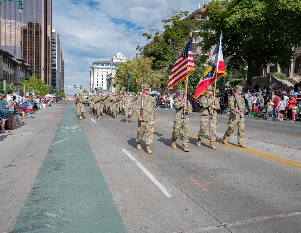 Utah National Guard showcases readiness, strengthens community ties during Days of ’47 Parade
