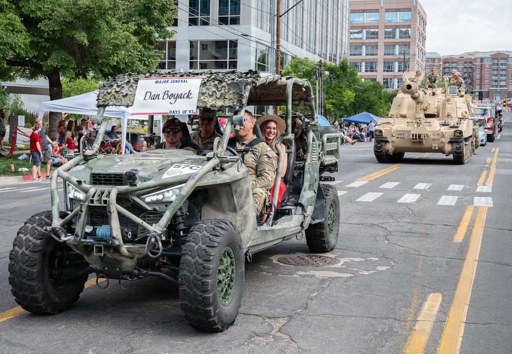 Utah National Guard showcases readiness, strengthens community ties during Days of ’47 Parade