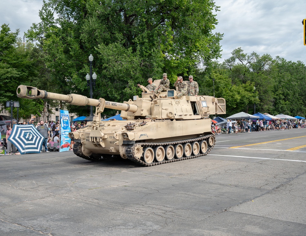 Utah National Guard showcases readiness, strengthens community ties during Days of ’47 Parade