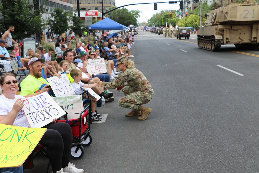 Utah National Guard showcases readiness, strengthens community ties during Days of ’47 Parade