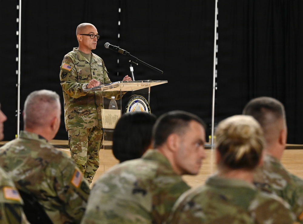 D.C. National Guard Land Component Command Change of Responsibility