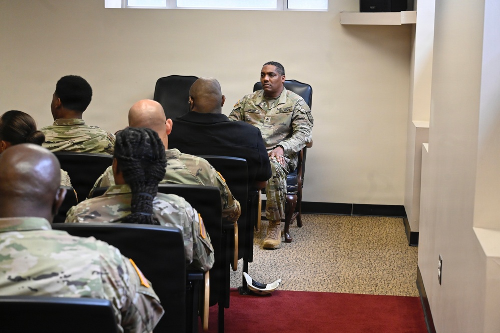 U.S. Army Master Sgt. Henrique K. Miller Promotion Ceremony