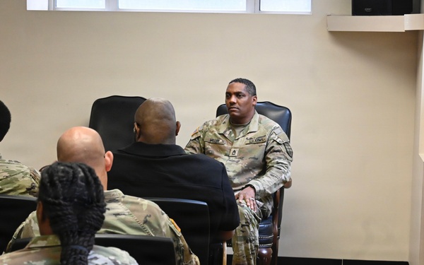 U.S. Army Master Sgt. Henrique K. Miller Promotion Ceremony