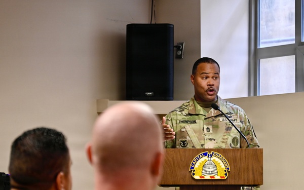 U.S. Army Master Sgt. Henrique K. Miller Promotion Ceremony