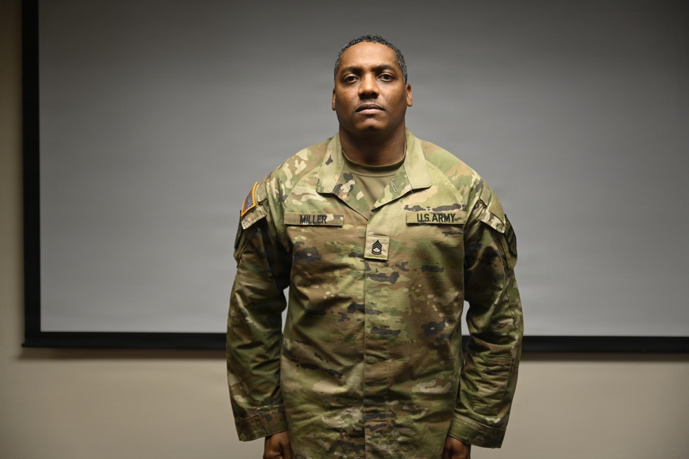 U.S. Army Master Sgt. Henrique K. Miller Promotion Ceremony